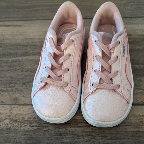 Puma Kids Pink Sneakers - Picture 3 of 5